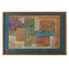 Mosaico by Firmado Raúl, Óleo sobre madera, offered Oct 2022