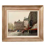 Firmado Paul Renard, Untitled, Óleo sobre tela