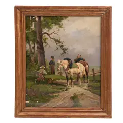 Firmado Martínez, Untitled, Óleo sobre tela
