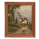 Firmado Martínez, Untitled, Óleo sobre tela