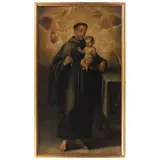 Diego de Cuentas, SAN ANTONIO DE PADUA, Óleo sobre tela