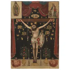 MÉXICO, SIGLO XIX by Señor de Chalma, Óleo sobre tela, offered Sep 2022