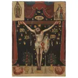 Señor de Chalma, MÉXICO, SIGLO XIX, Óleo sobre tela