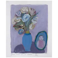 Untitled by Joy Laville, Óleo sobre papel, offered Aug 2022