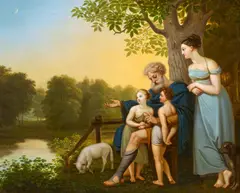 Auktion 444, Los 79 by Deutscher Meister, Öl auf Leinwand, sold Jan 2020