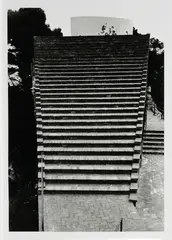 Villa Malaparte, Capri by Günther Förg, 1994, Gelatinesilberabzug, sold May 2019