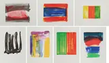 Jerry Zeniuk, Berlin Lithographs, 1996, Serie von 6 Farblithografien auf Velin