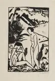 Auktion 432, Los 521 by Erich Heckel, 1923, Holzschnitt auf Velin, sold Jun 2019