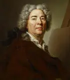 Nicolas de Largillière, Selbstporträt vor der Staffelei