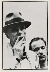 Joseph Beuys, für Blinky, 1980, Serigrafie und Bleistift auf Karton