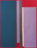 Toti (Antonio) Scialoja, Composizione a Colore, 1970, Farbserigrafie auf Karton