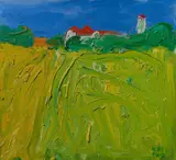 Otto Muehl, Ohne Titel, 1987, Öl auf Leinwand