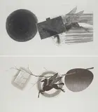 James Rosenquist, Konvolut von 2 Radierungen (Aus: "Diver's Line"), 1979, Jeweils: Radierung und Aquatinta auf Velin