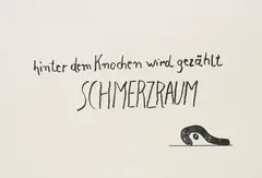 Schmerzraum by Joseph Beuys, 1984, Serigrafie auf leichtem Karton, sold Jan 2020