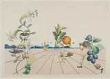 Flordali by Salvador Dalí, 1981, Farblithografie auf ARCHES FRANCE (Wasserzeichen), sold Jan 2020