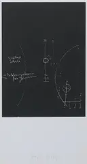 Tafel I by Joseph Beuys, 1980, Serigrafie auf Karton, sold Nov 2019