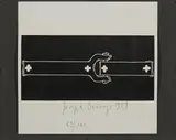 Kettenglied by Joseph Beuys, Buchdruck auf Papier, sold Nov 2019