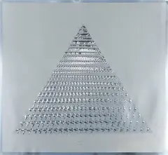 Pyramide by Heinz Mack, 1972, Aluminiumkarton, sold Oct 2019