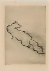 Fuchs by Renée Sintenis, 1947, Radierung auf Velin, sold Jan 2020