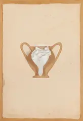 Ohne Titel by Giuseppe Penone, 1980, Gips auf Japanpapier, sold Apr 2020