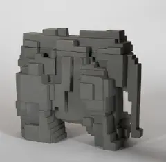 Elephant by Eduardo Paolozzi, 1973, Multiple. Kunststoff., sold Oct 2019