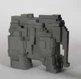 Eduardo Paolozzi, Elephant, 1973, Multiple. Kunststoff.