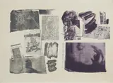Robert Rauschenberg, Piedge, 1968, Farblithografie auf Velin