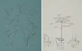 George Rickey, Konvolut von 2 Lithografien