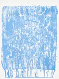 Aus: "Papierski Portfolio" by Sam Francis, 1992, Farblithografie auf BFK RIVES (Wasserzeichen), sold Feb 2020