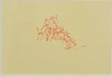 Sich selbst by Joseph Beuys, 1977, Farboffset auf leichtem Karton mit handschriftlichem Zusatz, sold Nov 2019