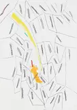 Richard Tuttle, 40 Tage, 1989, Farblithografie auf Velin