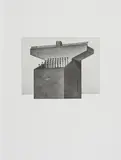 Konrad Klapheck, Der mütterliche Vater, 1980, Radierung auf BFK RIVES FRANCE (Wasserzeichen)