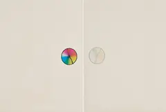 Re-Entry by Robert Rauschenberg, 1974, 2 Farblithografien mit Prägedruck auf Velin, sold Jan 2021