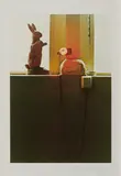 Auguren by Joseph Beuys, 1982, Farboffset auf leichtem Karton, sold Nov 2019