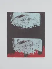 Walter Dahn, Ohne Titel, 1994, Farblithografie auf Velin
