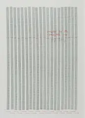 Countdown 2000 by Joseph Beuys, 1981, Farboffset auf Velin, sold Nov 2019