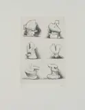 Henry Moore, "Six Sculptures"