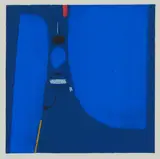 Max Ackermann, Ohne Titel, 1973, Farbserigrafie auf Velin