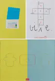 Robert Filliou, Serie von 3 Offsets, 1984, C1 und C2: Farboffset auf festem Velin; C3: Farboffset auf Velin, collagiert auf Velin