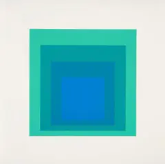 Josef Albers, Josef Albers - Homage to the square (Edition Keller I), 1970, Jeweils: Farbserigrafie auf Hahnemühle Buttenboard (Wasserzeichen)