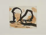 Emil Schumacher, Ohne Titel, 1979, Farbige Aquatintaradierung auf Velin