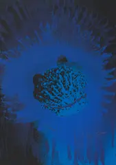 Ohne Titel by Otto Piene, 1974, Farbserigrafie auf leichtem Karton, sold Oct 2019