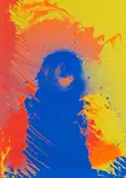Otto Piene, Ohne Titel, 1974, Farbserigrafie auf leichtem Karton