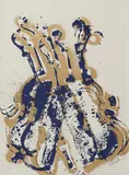 Arman, Ohne Titel, Farblithografie auf ARCHES FRANCE (Wasserzeichen)