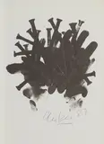 Nagelkreuzung by Günther Uecker, 1987, Offsetlithografie auf Velin, sold Oct 2019