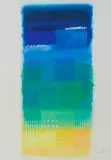 Heinz Mack, Tage am Meer, 1996, Farbserigrafie auf Bütten