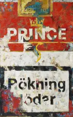 "Prince II" by Jens Lorenzen, 2005, Öl und Collage auf Leinwand, sold Nov 2019