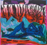 Mira Dancy, Call from Psyche, 2015, acrylic on canvas