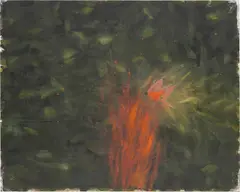 The Small Sky by Enrique Martinez Celaya, 2009 - 2010, oil and wax on canvas, sold Dec 2019
