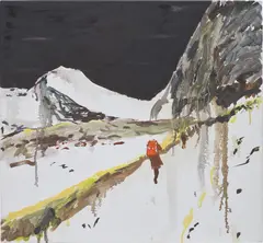 Black Moon Arising by Andy Denzler, 2006, oil on canvas, sold Dec 2019
